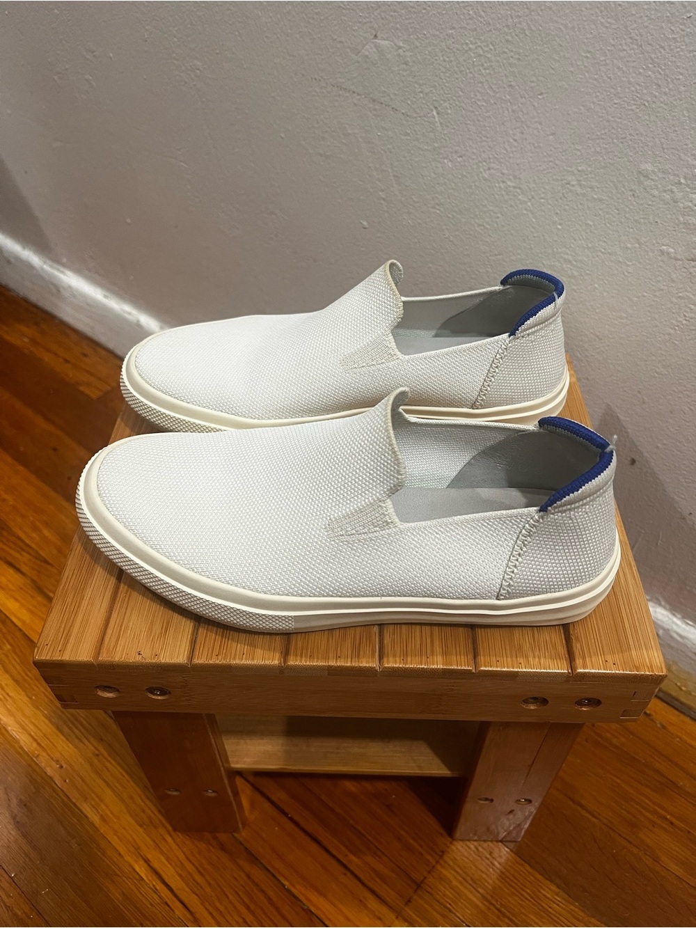 Rothy's The Original Slip On Sneaker White Women’s 6.5 Casual Comfort Travel - Picture 2 of 9